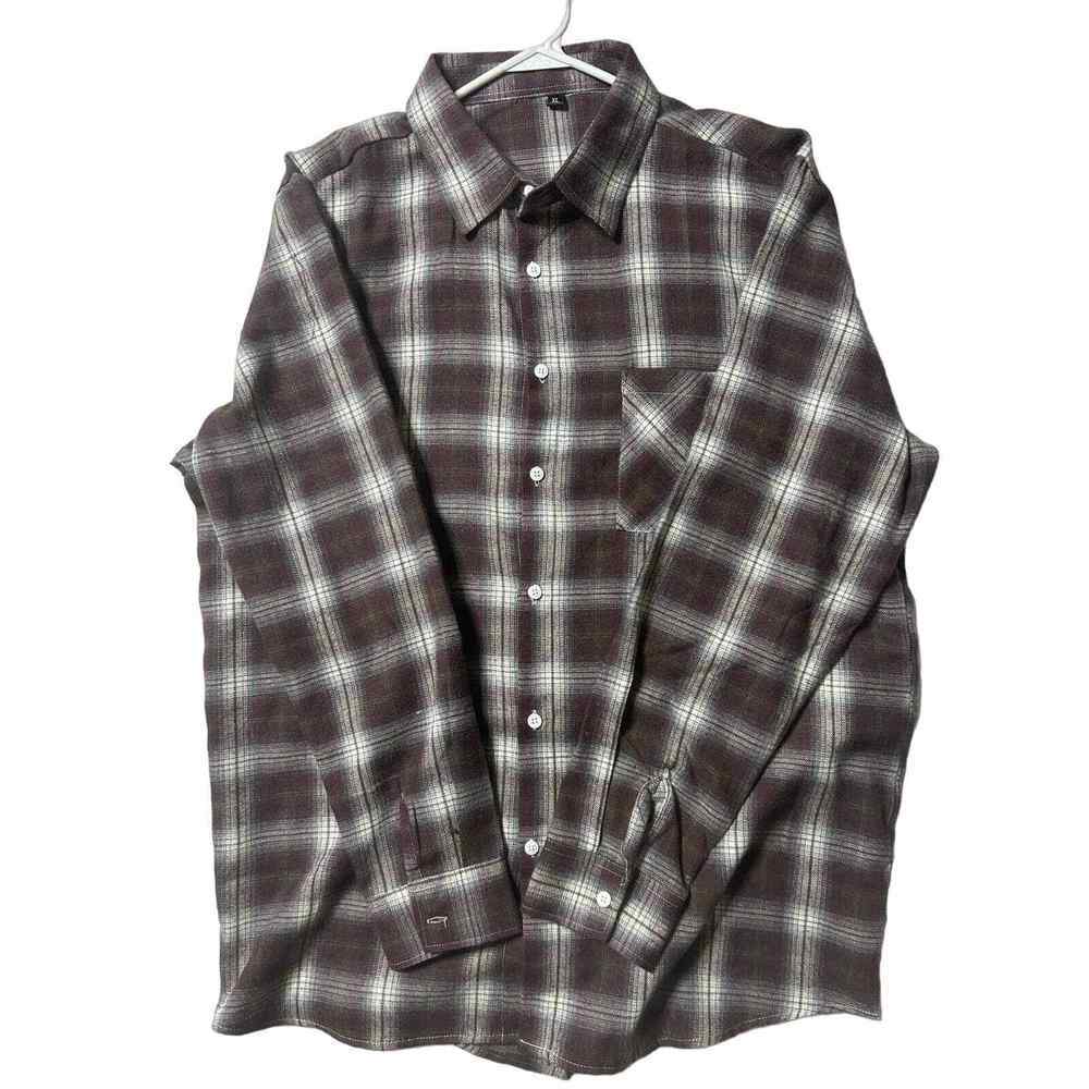 Button up Long Sleeve Shirt Men size XL